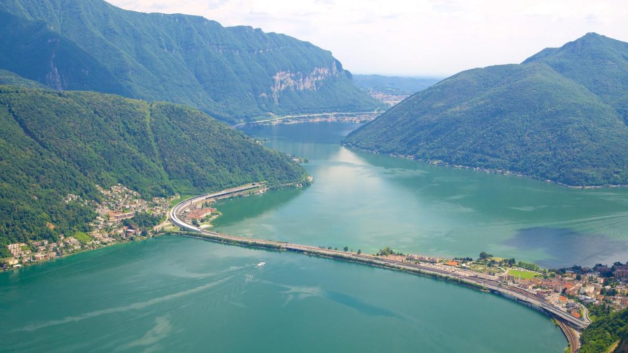 I Vallata Paradise I Free Parking - Garden&View - 10Minutes From Lugano Exterior foto
